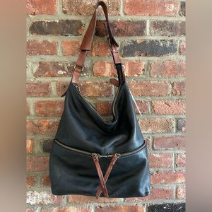 Cynthia Rowley black shoulder bag